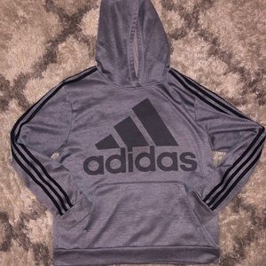 Adidas - Boys XL 18/20, hooded sweatshirt.